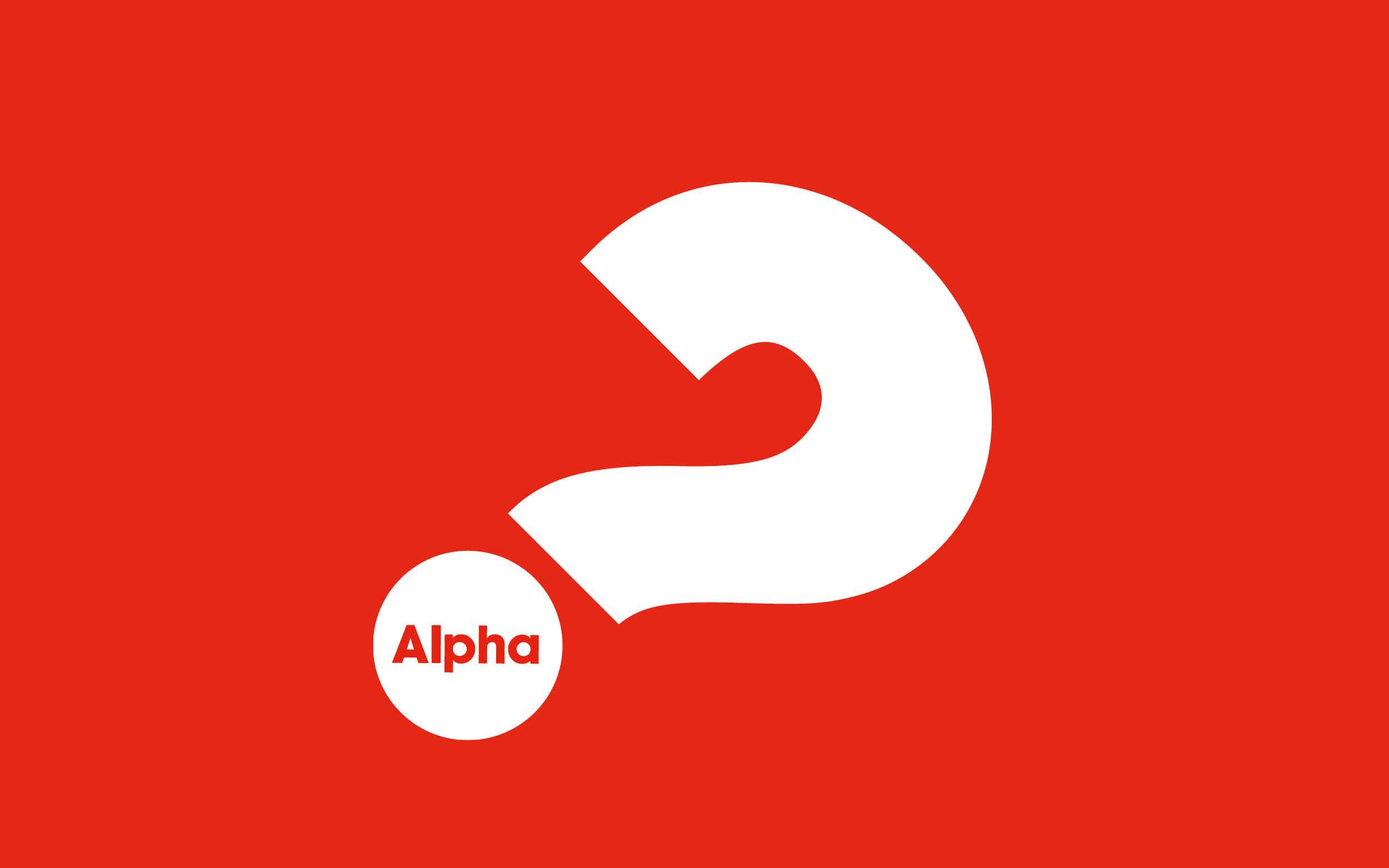 Alpha course logo